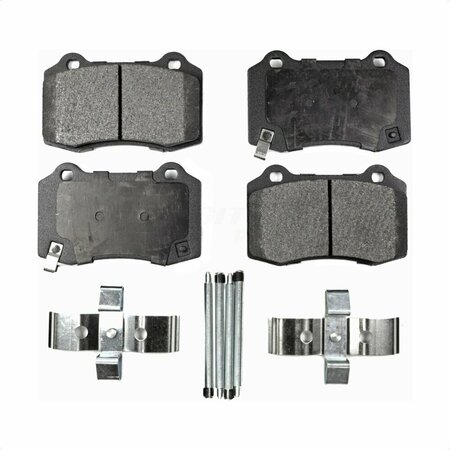 POSITIVE PLUS Rear Semi-Metallic Disc Brake Pads For Jeep Grand Cherokee Dodge Charger Chevrolet Camaro PPF-D1053